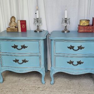 Dixie - Mid Century Modern - Pair of End Tables